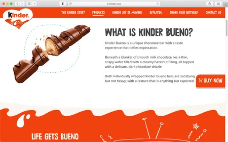 Kinder Website