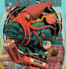 Pearl Jam Concert Poster